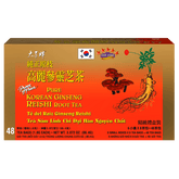 Prince of Peace Pure Korean Ginseng Reishi Root Tea, 48 Tea Bags